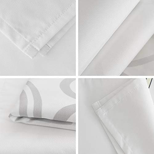 Square Tablecloth Waterproof Stainproof Retro Farm Blue