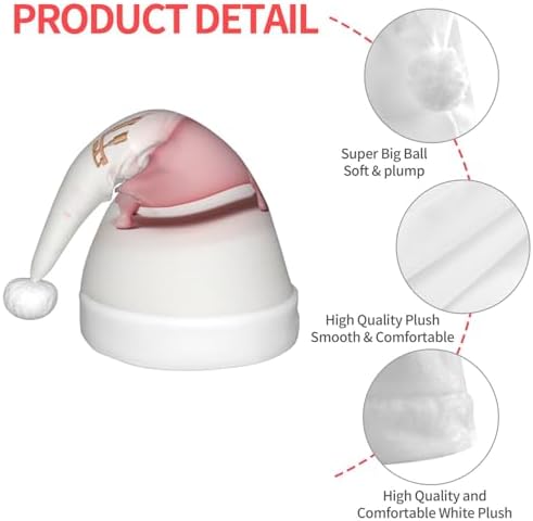 Cute Santa Hat for Kids Bathtub Christmas Party Headwear