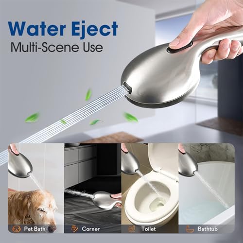 High Pressure Shower Head Combo with Handheld and 26 Adjustable Slide Bar