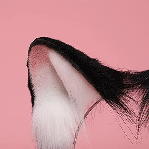 Eincorn Girls Animal Ears Plush Hair Hoop Headwear