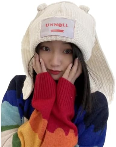 Cute Rabbit Ears Beanie for Winter Warm Hats