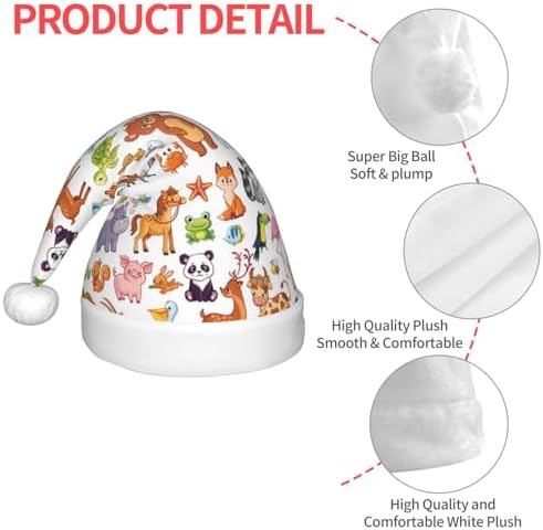 Christmas Santa Hat for Kids Baby Boys Girls Party