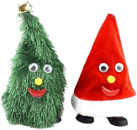 Singing Dancing Santa Tree with Musical Swing Christmas Hat
