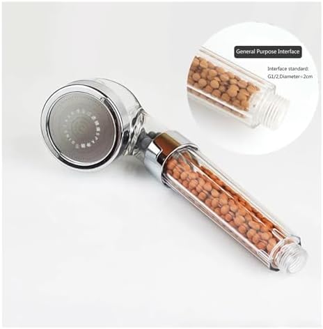 NATTCO High Pressure Anion Spa Shower Head Filter Balls Replacement