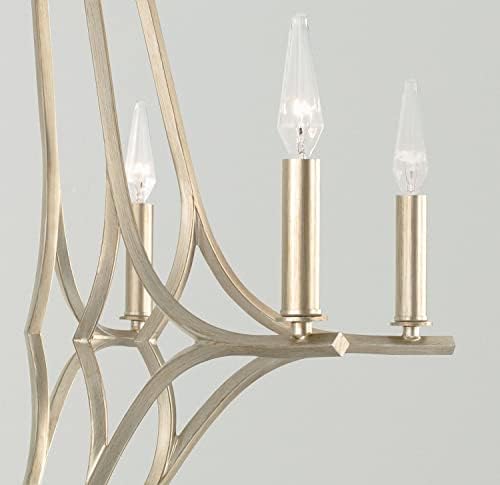 Capital Lighting 450061BS Claire Traditional Chandelier 6 Light
