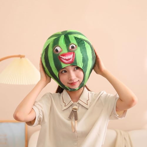 LOGOFUN Funny Watermelon Plush Cap for Kids