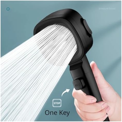 NATTCO High Pressure Shower Head 3 Modes Adjustable Massage Sprayer