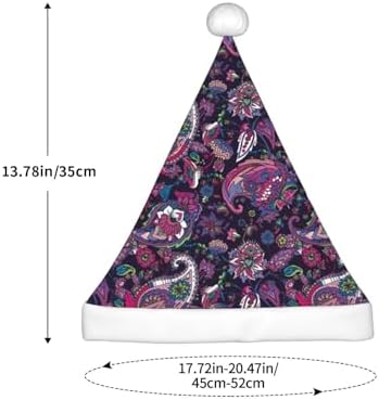 Traditional Oriental Paisley Santa Hat for Kids