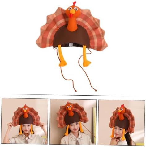 Operitacx Thanksgiving Turkey Hat for Parties and Costume Events