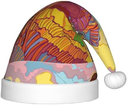 Beautiful African Woman Santa Hat for Kids Christmas Party