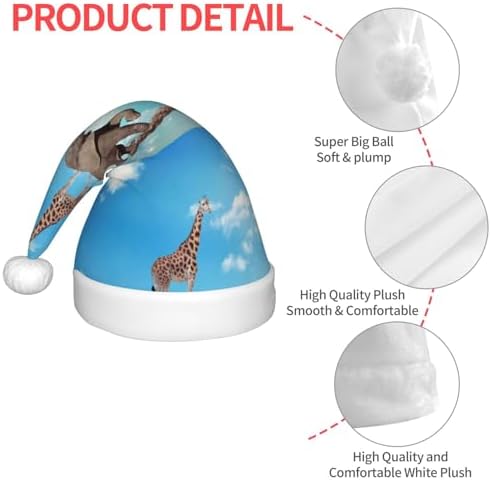 Classic Santa Claus Hat for Kids Baby Christmas Party Wear