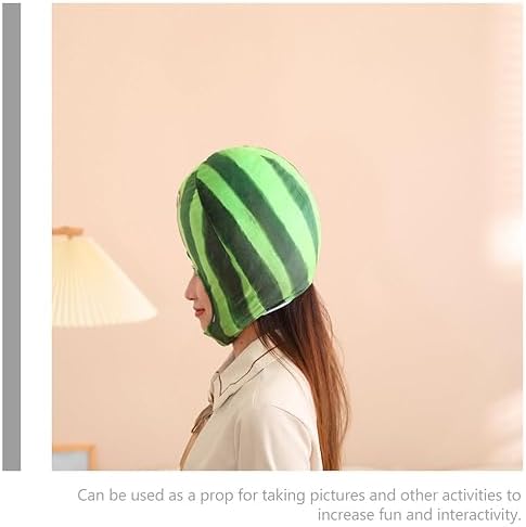 LOGOFUN Funny Watermelon Plush Cap for Kids