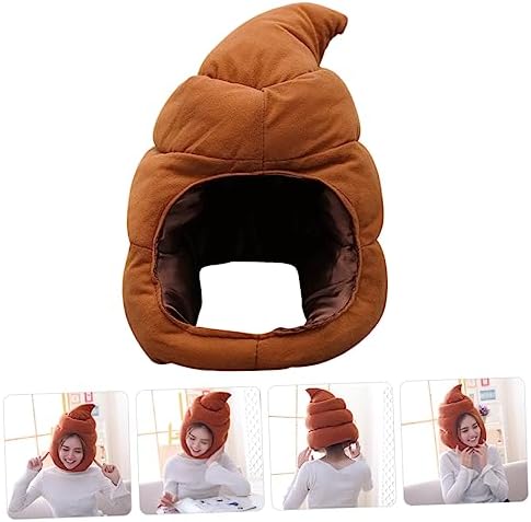 Didiseaon Funny Carnival Poop Hat for Adults