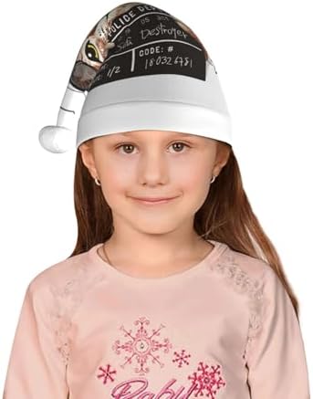 Santa Hat for Kids Christmas Party Decor Headwear