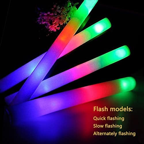 Glow Sticks Bulk 150 Pcs - 3 Modes Colorful Flashing Party Supplies