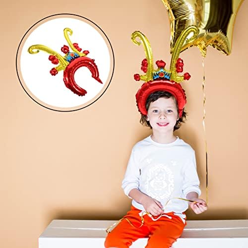 VOSAREA 50pcs Inflatable Cartoon Headbands for Kids
