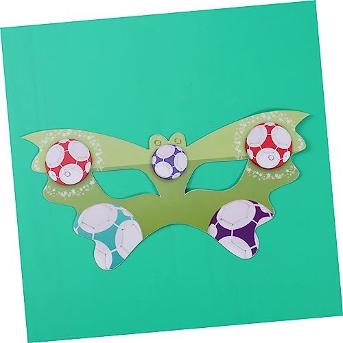 Flexible Soccer Mask Half Face for Kids Party 6 Pcs