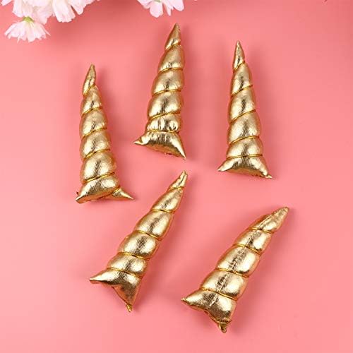 NUOBESTY 10pcs Unicorn Horn DIY Headband Party Accessory