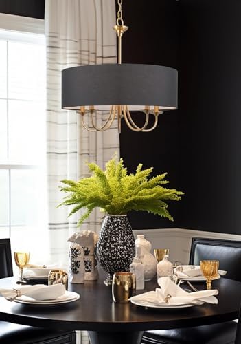 Kira Home Quinn 22 Inch Traditional 5 Light Chandelier
