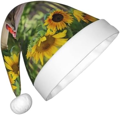 Vintage Wooden Bucket Santa Hat for Kids Christmas Party