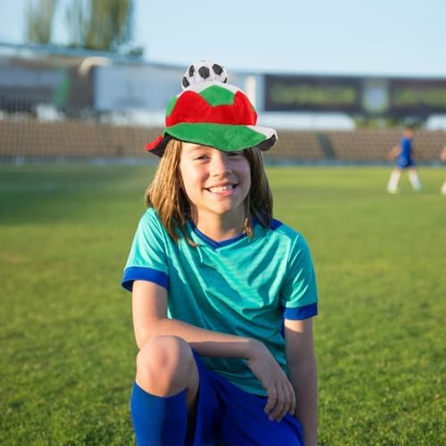 LUOZZY Soccer Party Hats Football Festival Celebration Headwear