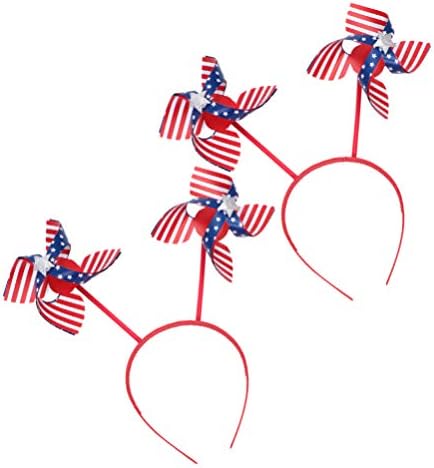 KESYOO 2pcs Independence Day Headband Hair Hoops Party Accessories