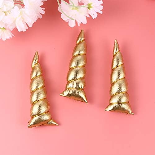 NUOBESTY 10pcs Unicorn Horn DIY Headband Party Accessory