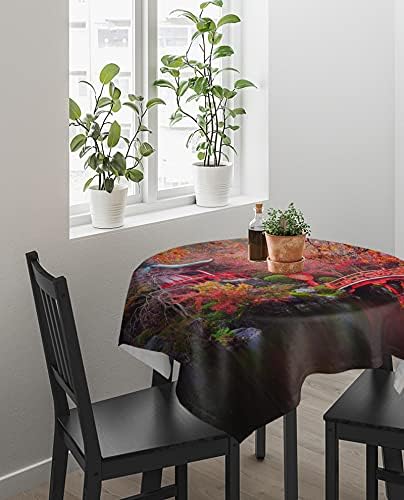 ZOE GARDEN Square Waterproof Tablecloth