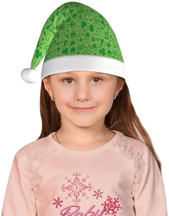 St Patricks Day Santa Hat for Kids Christmas Party