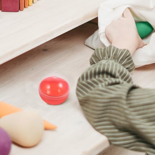 50Pcs Fillable Plastic Capsules for Gumball Machines Assorted Colors