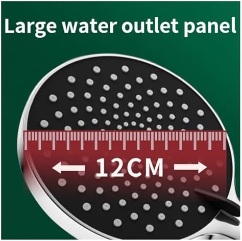NATTCO Handheld Showerhead with 5 Models Universal Adapter