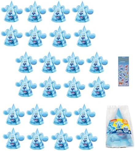 Unique Blues Clues Party Supplies Bundle 24 Hats 1 Sticker Sheet
