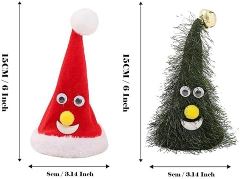 Singing Dancing Santa Tree with Musical Swing Christmas Hat