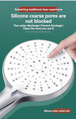 VORAGA Hand Held Showerhead High Pressure Power Wash Multi-Spray