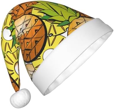 Tropical Summer Fruit Santa Hat for Kids