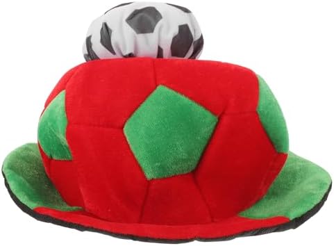 LOGOFUN Soccer Party Hats Football Celebration Cap Photo Props for International Festival