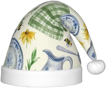 Vintage Santa Hat for Kids Christmas Party Headwear