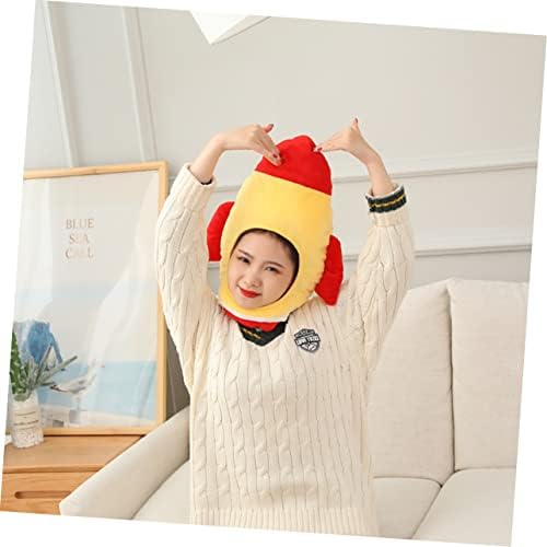 Adorable Party Costume Plush Rocket Headwear Hat