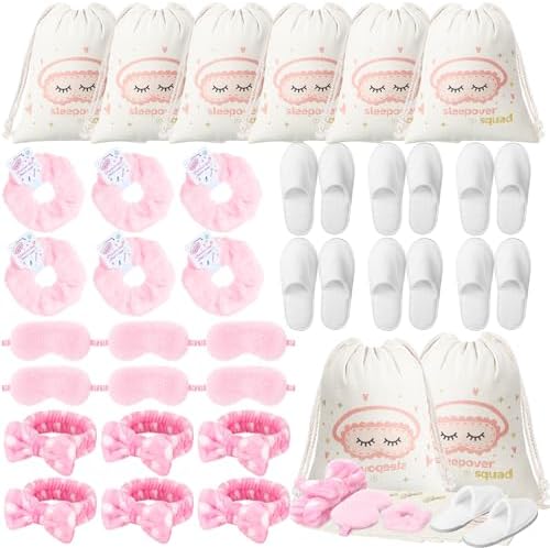 30 Pcs Sleepover Party Supplies for Teens