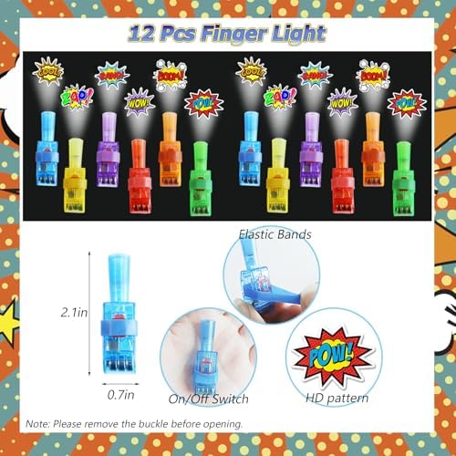 158Pcs Hero Themed Party Favor Kit