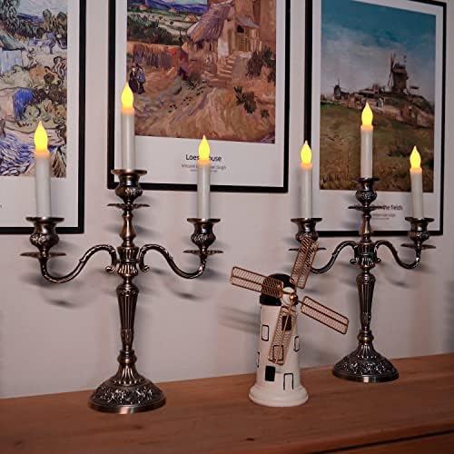 Homemory 12PCS Battery Operated Flameless LED Candles