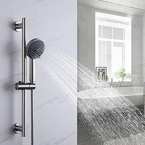 KES 5-Function Handheld Shower Head with Slide Bar