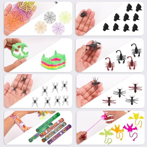 130pcs Halloween Party Toys Assortment for Kids