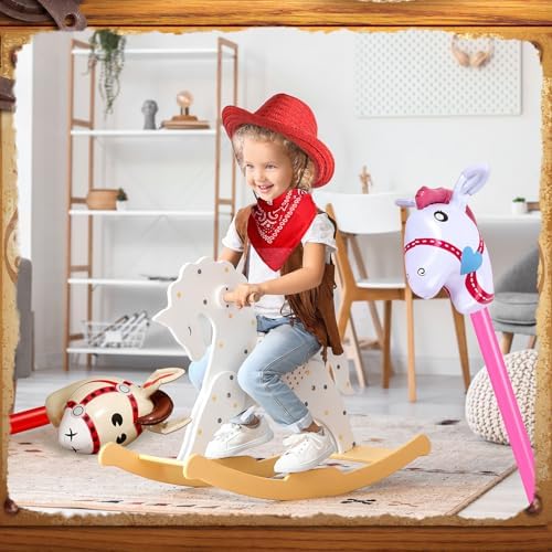 Toulite 36 Pcs Cowboy Party Costume Set