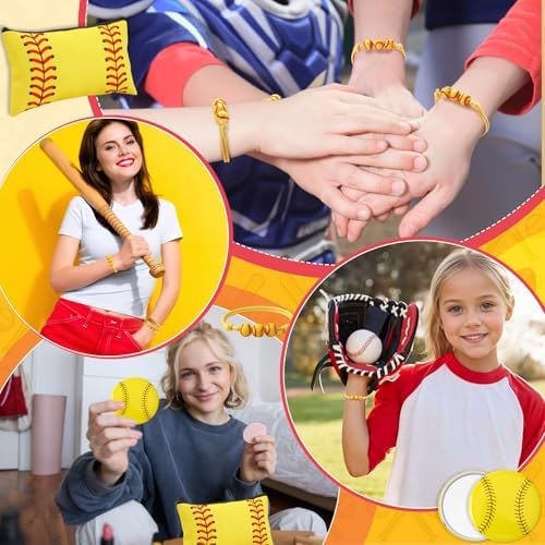 JULMELON 148 Pcs Softball Party Favor Set