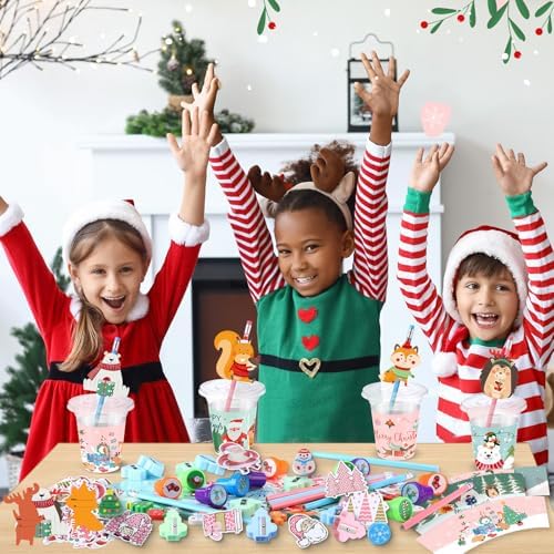 Pickmesh 30 Set Christmas Stationery Party Favors