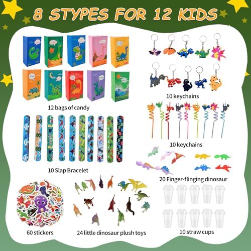Dinosaur Party Favor Pack for Kids