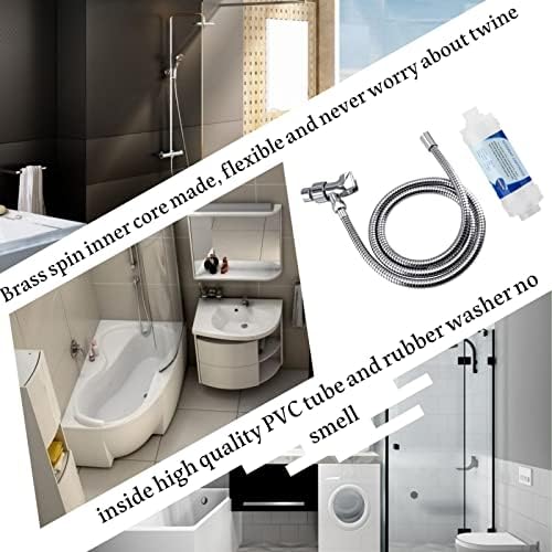 Klabb K-3 79 Inch Stainless Steel Shower Set