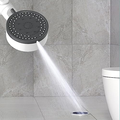 High Pressure Adjustable Handheld Shower Head with 10 Modes and Water Saving OnOff Switch
