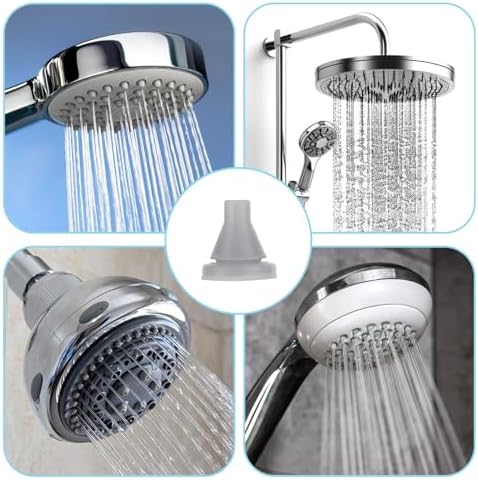 80Pcs Silicone Nozzles for Showerhead Replacement
